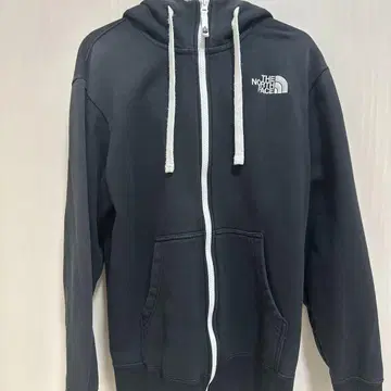 THE NORTH FACE 블랙 집업 후드티 M