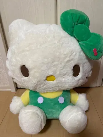 헬로키티 크림 소다 인형