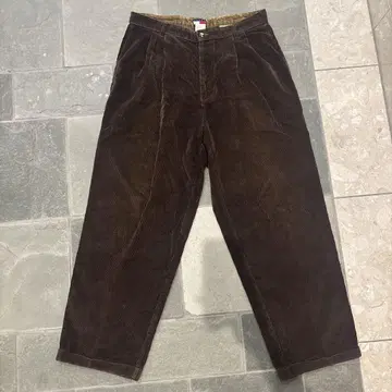 TOMMY HILFIGER 배기 코듀로이 팬츠