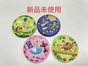 디즈니 자수 캔 배지 푸우, 피터팬, 앨리스, 라이온킹