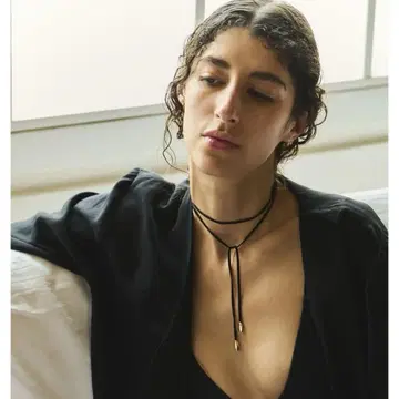 JAMIRAY Nuts silk cord necklace