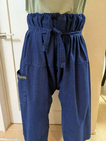 새상품! 한정판! 데님 태국 팬츠! 밴딩 포함