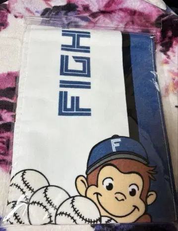 홋카이도 일본햄 파이터즈 타월 오자루의 조지