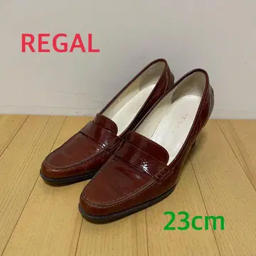 REGAL 브라운 로퍼 펌프스 23cm