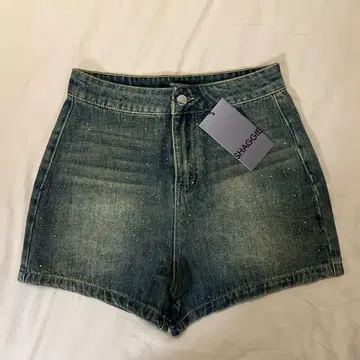 SHAGGER 스톤 숏 데님