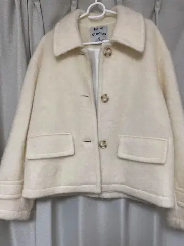 fano studios 아이보리 자켓 S 사이즈 아우터
