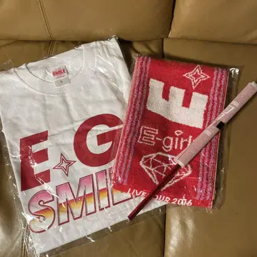 E-girls 티셔츠 타월 플래그