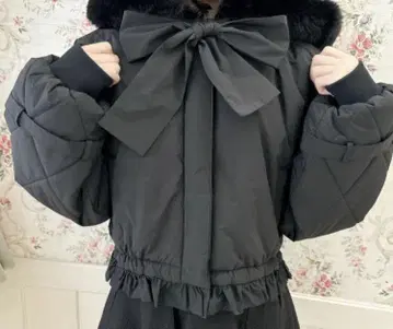 BIG 리본 충전솜 블루종 ROJITA 지뢰계 양산형