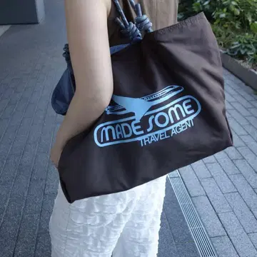 SLOBE IENA MADE SOME 나일론 LOGO BAG