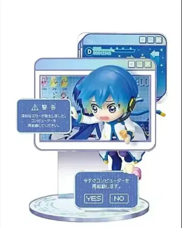KAITO 보컬로이드 하츠네 미쿠 윈도우 피규어 컬렉션