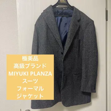 [ MIYUKI PLANZA ] 컨디션 최상 고급 브랜드 모 라무 혼방