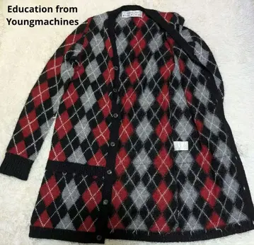Education from Youngmachines 모헤어 롱 가디건