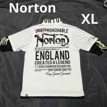 Norton 바이커 스타일 T셔츠 남성용 XL