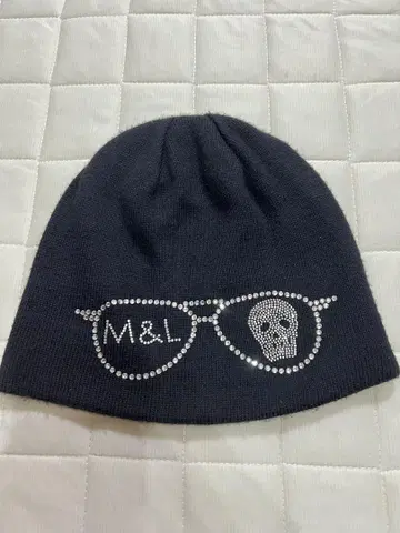 MARK&LONA 니트 모자 리버서블