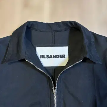 질 샌더 집업 블루종