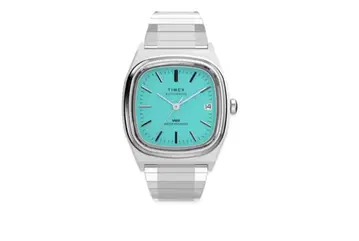 Timex REISSUE 1983 E-line 터콰이즈 블루 다이얼
