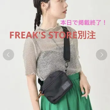 그레고리 미니 숄더백 파우치 블랙 freaks store 별주