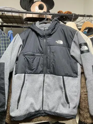 THE NORTH FACE 플리스 자켓 L 블랙/그레이