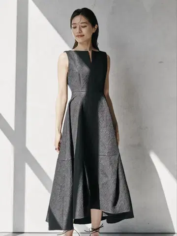 로브 블랑 Jacquard Dress 원피스