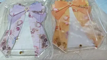 후쿠야 캐릭터 복권 온라인 아크릴 프레임 퍼플 오렌지