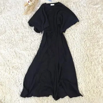 HARE 블랙 티셔츠 원피스 반팔 프리 사이즈 심플한 멋쟁이