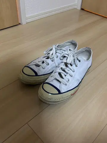 CONVERSE ALL STAR 화이트 스니커즈 CT70