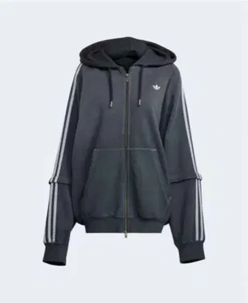 adidas ADILENIUM 시즌 4 오버 사이즈 풀 집업 후드티