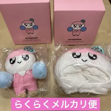 SEVENTEEN 세부치 모자 꽁지 봉제 인형 응원봉 커버