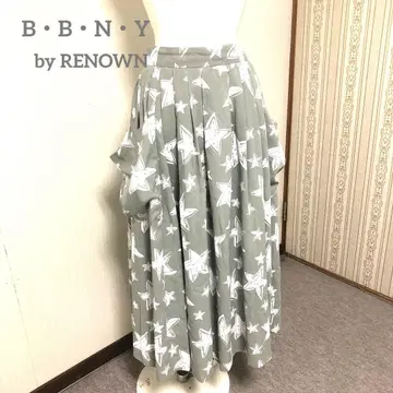 B B N Y 레나운 별 모양 스커트