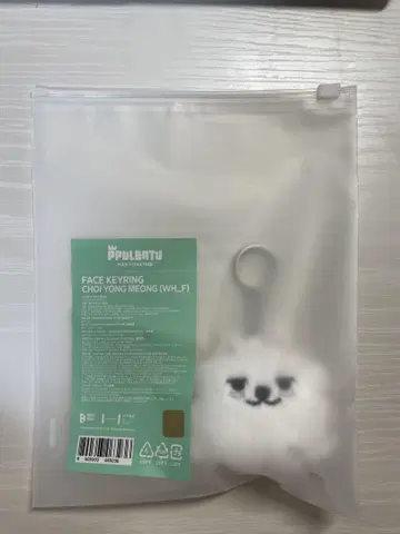 TXT 공식 PPULBATU 연몽 페이스 키링 수빈