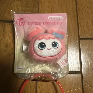 TWICE LOVELYS 봉제 인형 헤어핀 모모