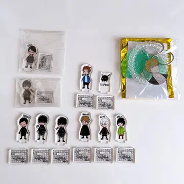 월드 트리거 아크릴 mini 피규어 에모카 묶음 판매