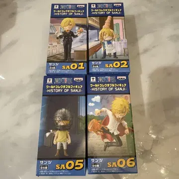 원피스 월드 컬렉션 HISTORY OF SANJI 상디 미개봉