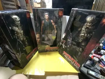 Predator 피규어 14 스케일 3체 세트 상자 높이 51cm