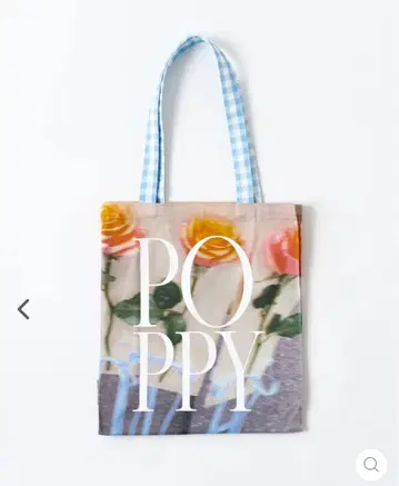 PHOTO ROSES BLUE TOTE BAG