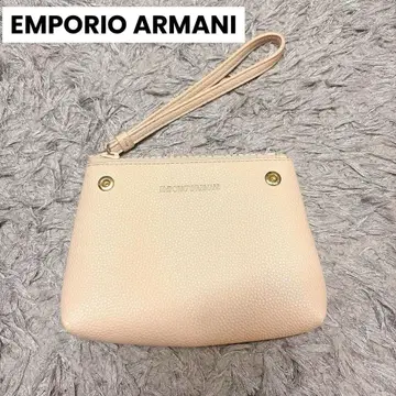 엠포리오 아르마니 파우치 ARMANI 핑크 베이지