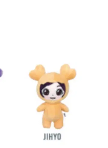 지효 봉제 인형 TWICE 러블리 지브리