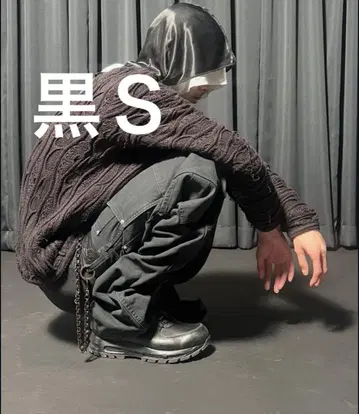 블랙 S BEAMS Dickies FUTURE ARCHIVE W-Knee