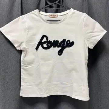 Rouge 아푸와이저 리셰 자수 로고T셔츠