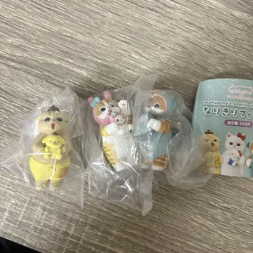 나리키리 피규어 모프 샌드 상어냥 산리오 묶음 판매 3세트