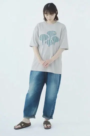 미나 페르호넨 HELLY HANSEN 콜라보 T셔츠 S