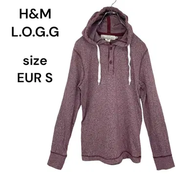 H&M L.O.G.G 에이치앤엠 후드티 긴팔 상의 EUR S