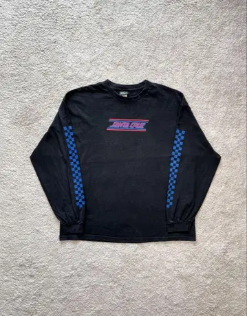 00s Snata Cruz 롱 슬리브 T셔츠 소매 NHS 2XL