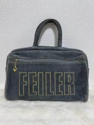 새상품급/페이/핸드백/스웨이드/FEILER