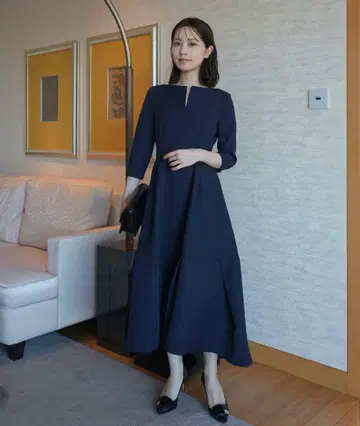 laubeblanc Keyneck Jacquard Dress M 사이즈