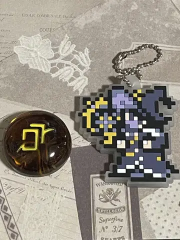 FF14 점성술사 직업 아크릴 마그넷 러버 키체인
