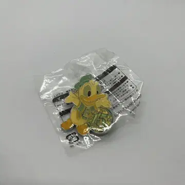 도널드 덕 메탈 핀 배지 2개 세트