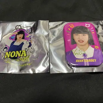 아방갸루디 랜덤 캔뱃지&키링 세트 nona