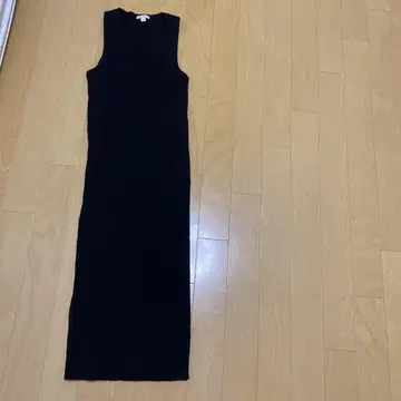 JAMES PERSE 슬리브리스 롱 원피스 1 블랙 제임스 퍼스