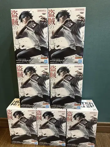 HUNTER x HUNTER 도적의 극의 클로로 피규어 7개 세트